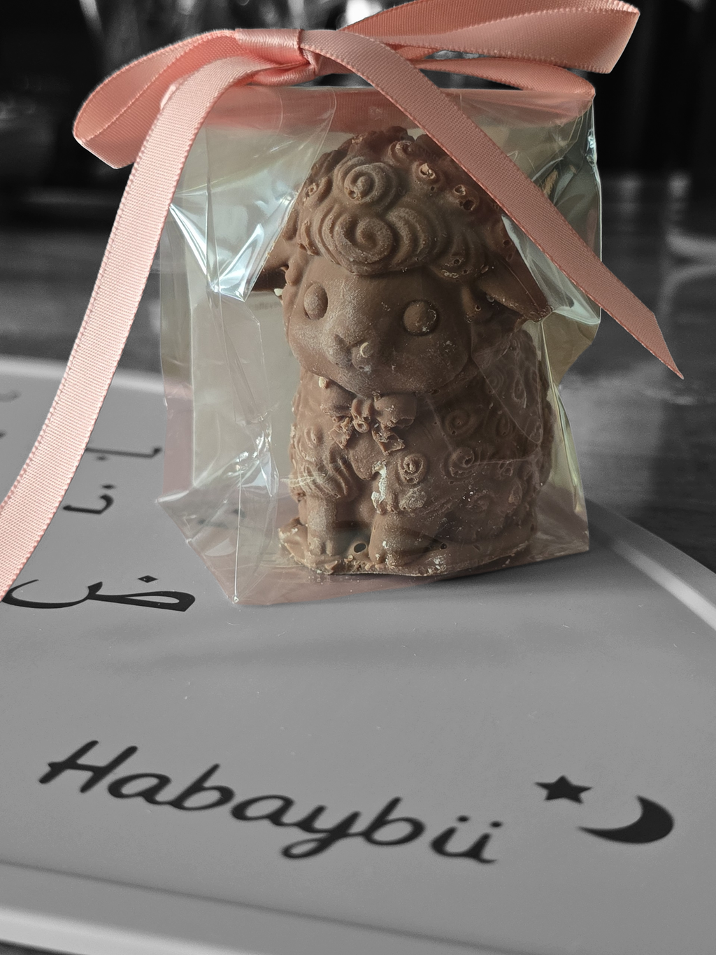 Habaybii Eid Treat Set | Arabische Placemat + Chocolade Lammetje