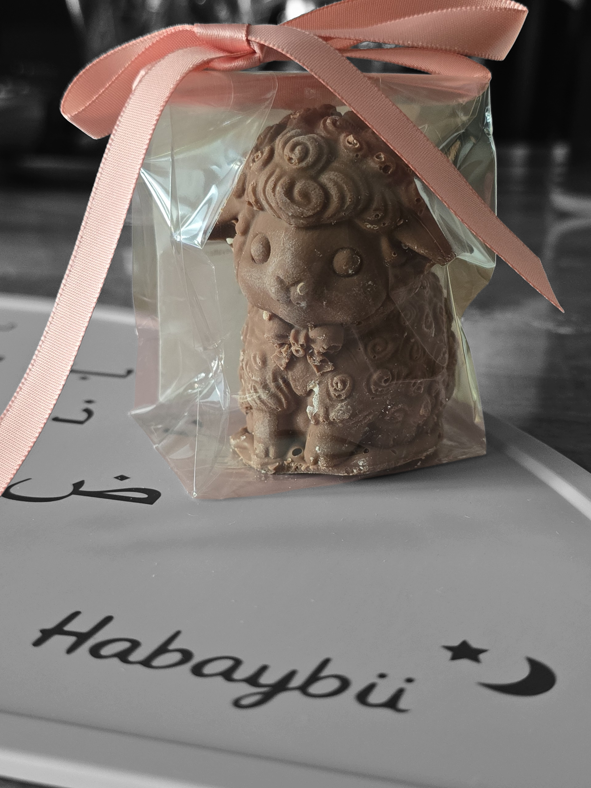 Habaybii Eid Treat Set | Arabische Placemat + Chocolade Lammetje