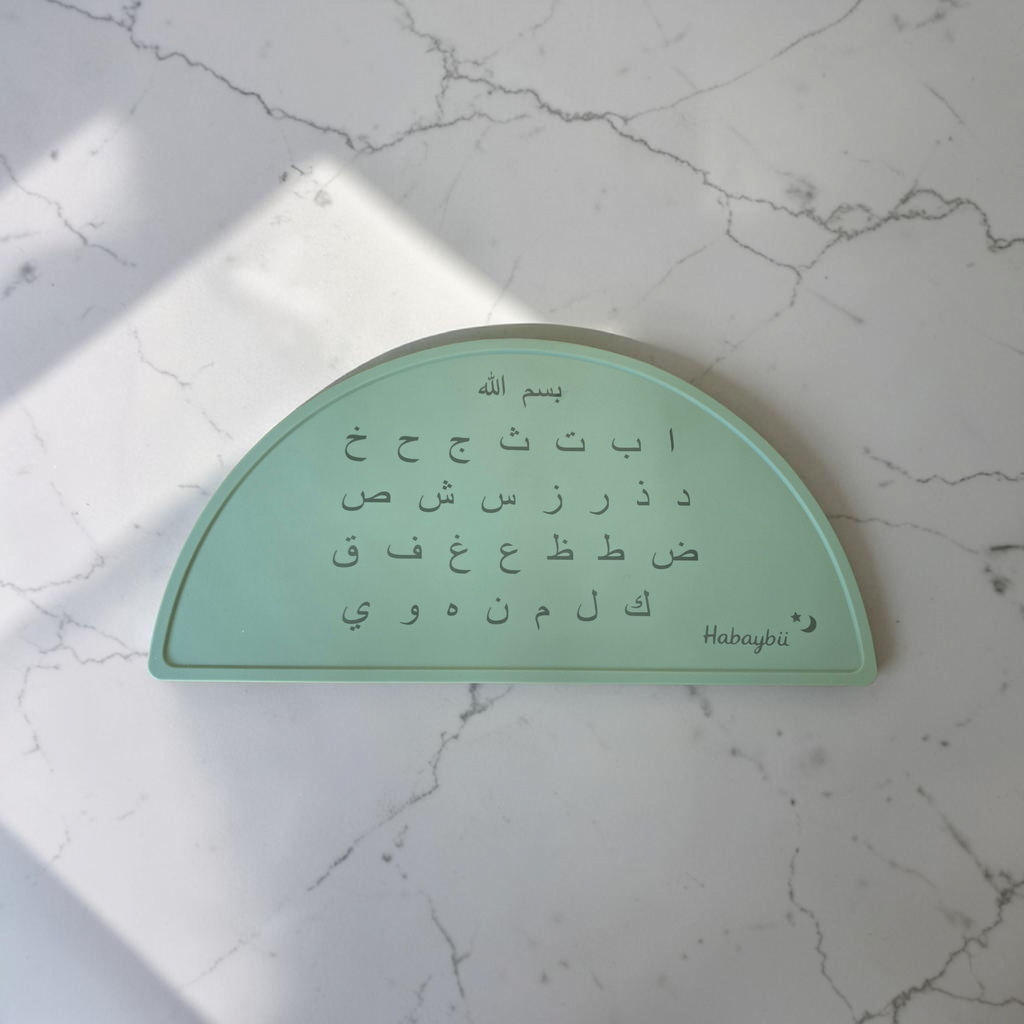 Arabische Alfabet Placemat – Siliconen Educatieve Placemat